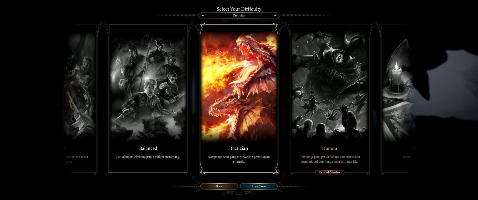Baldur's Gate 3, Tangkapan layar dalam game (1 dari 21).
