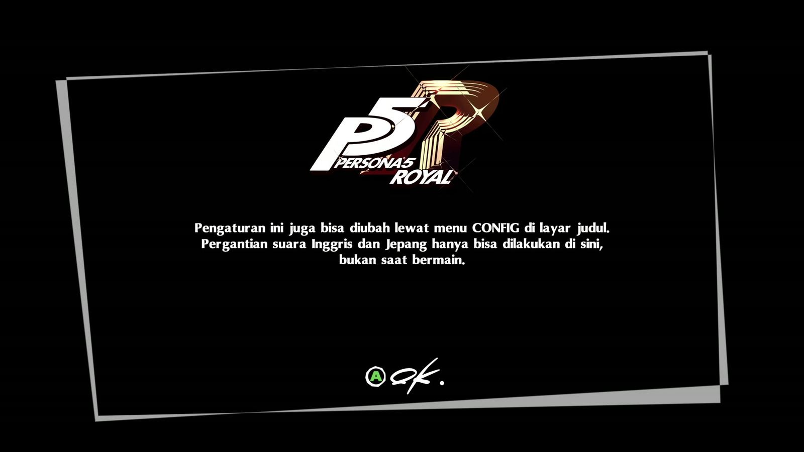 Persona 5 Royal, Tangkapan layar dalam game (1 dari 24).